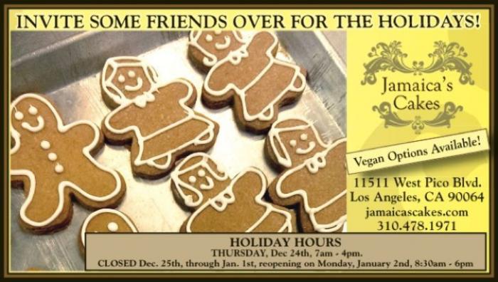 Jamaica's Cakes - Invite Some Friends Over The Holidays! - Los Angeles