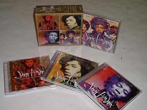 JIMI HENDRIX 4-CD Box Set - MINT CDs - Los Angeles