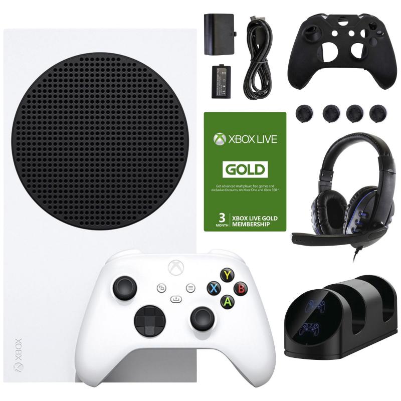 Xbox Series S console bundle includes 10-in-1 accessories - Los Angeles