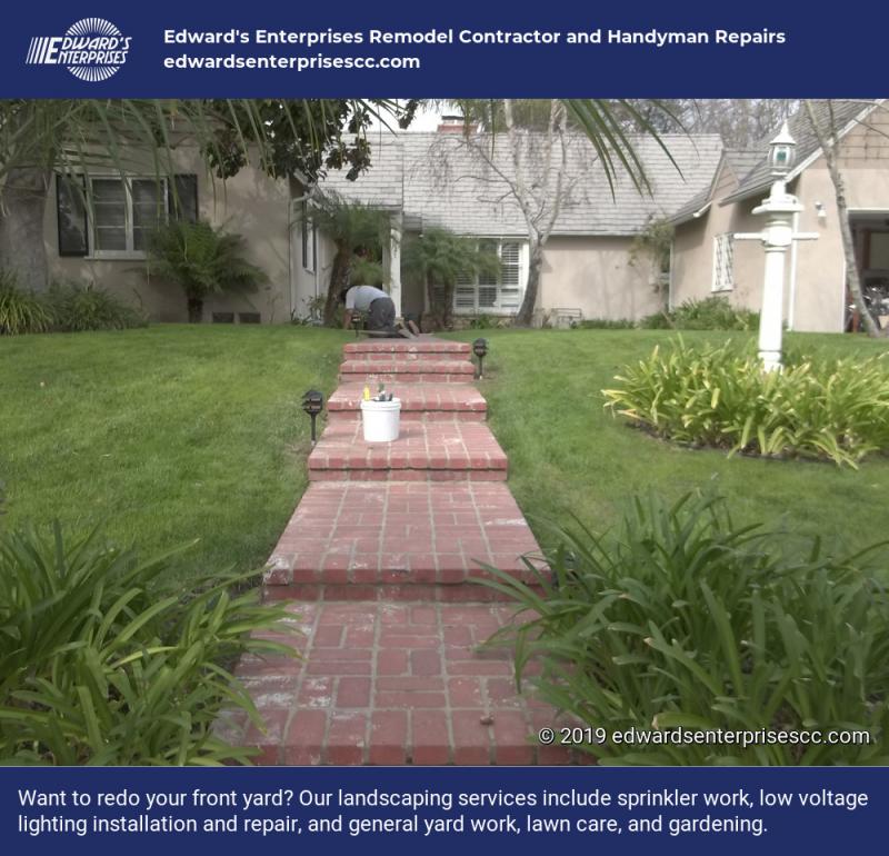Brentwood Outdoor Handyman & Backyard Landscape Cleaning - Los Angeles