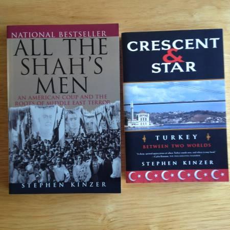 ALL THE SHAHS MEN - CRESCENT and STAR - Two Books - Los Angeles