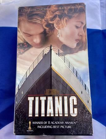 TITANIC VHS 2-Part Movie - Los Angeles