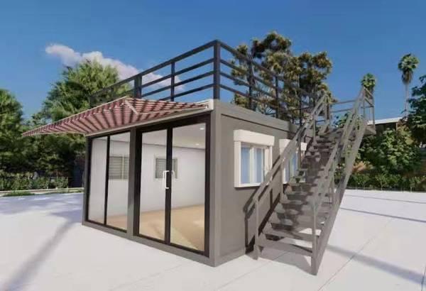 PF-106 Combo Mini Container Houses, Only $30/SF, optional Solar - Los Angeles